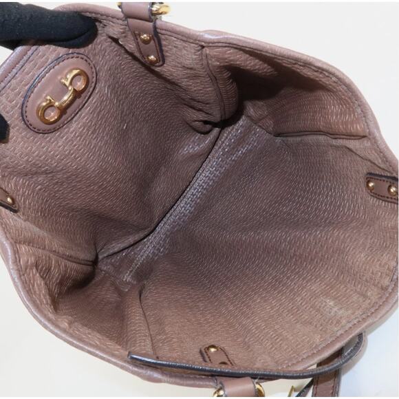 💎✨Beautiful✨💎AUTHENTIC  Ferragamo Gancini  Tote Bag - Picture 11 of 15